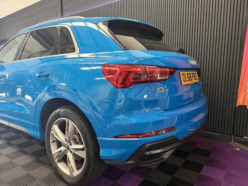Used Audi Q3 S-Line 150 HP (110 kW) 2019 Blue SUV