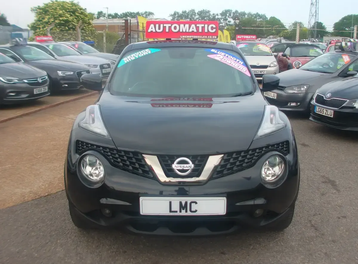 Used Nissan Juke Acenta 112 HP (82 kW) 2019 Black SUV