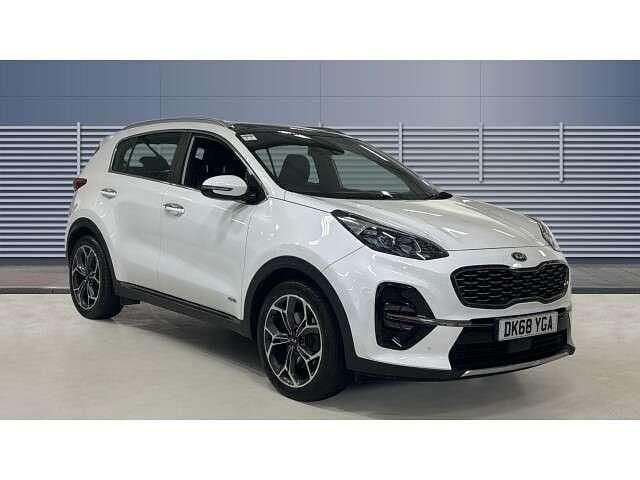 White Used 2018 Kia Sportage GT-Line S SUV | £14,510 (Good price) - Image 1/4