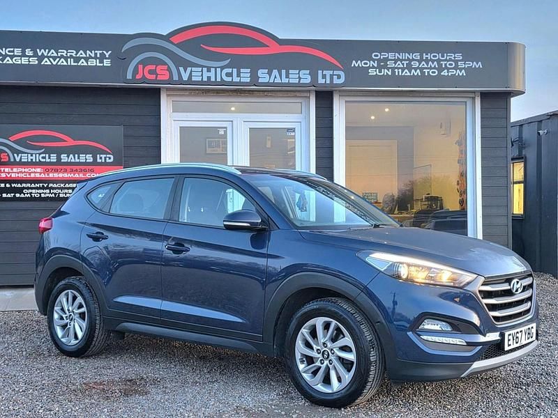 Used Hyundai Tucson SE 116 HP (85 kW) 2017 Blue SUV
