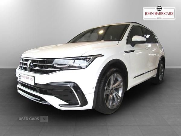 Used VW Tiguan R-line Edition 150 HP (110 kW) 2024 White SUV