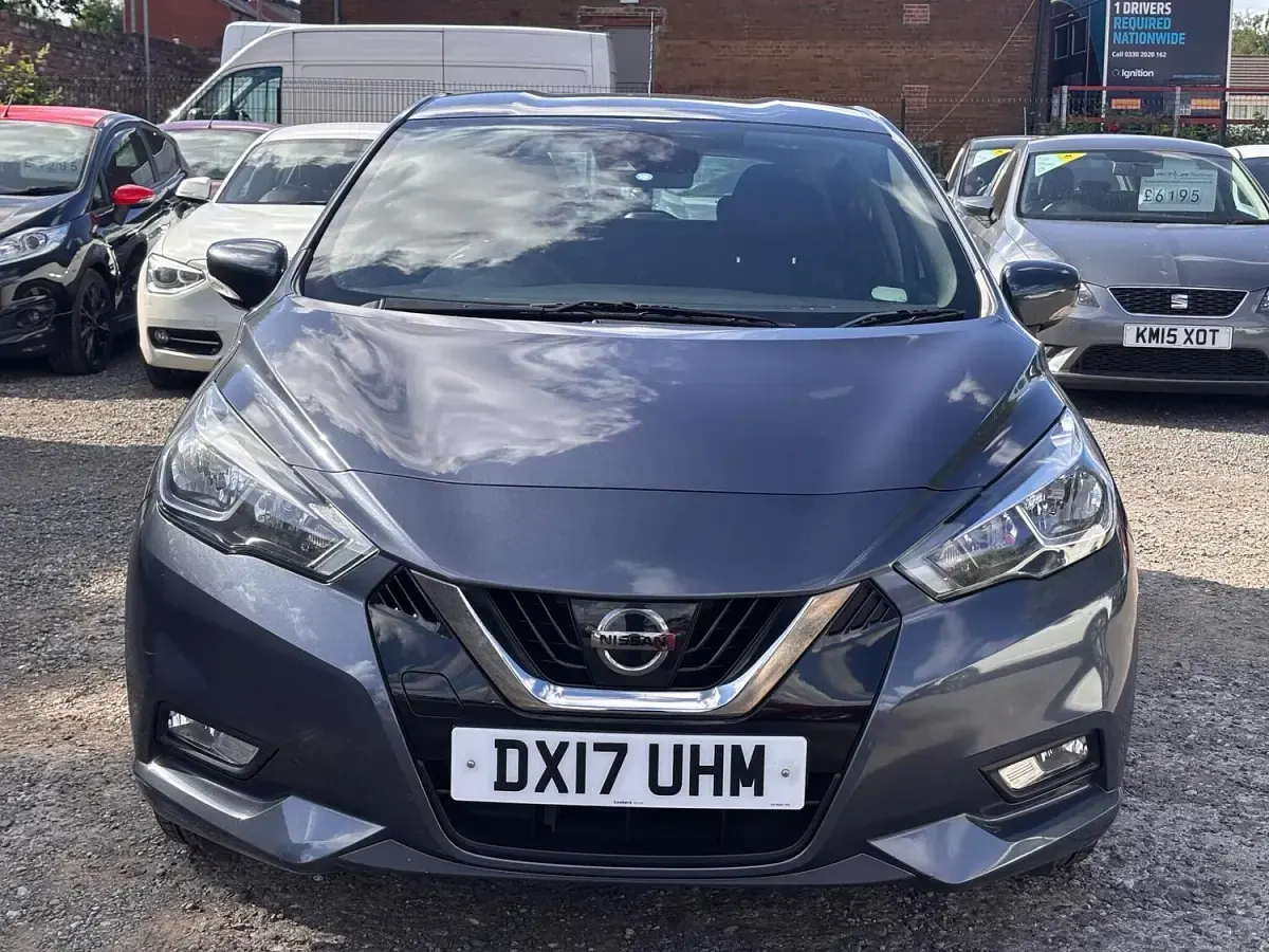 Used Nissan Micra Acenta 71 HP (52 kW) 2017 Grey Hatchback