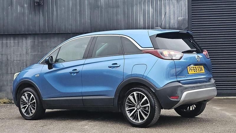 Used Vauxhall Crossland X Elite 130 HP (95 kW) 2019 Blue SUV