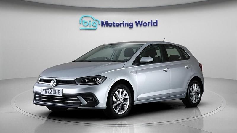 Used VW Polo Style 95 HP (69 kW) 2022 Silver Hatchback