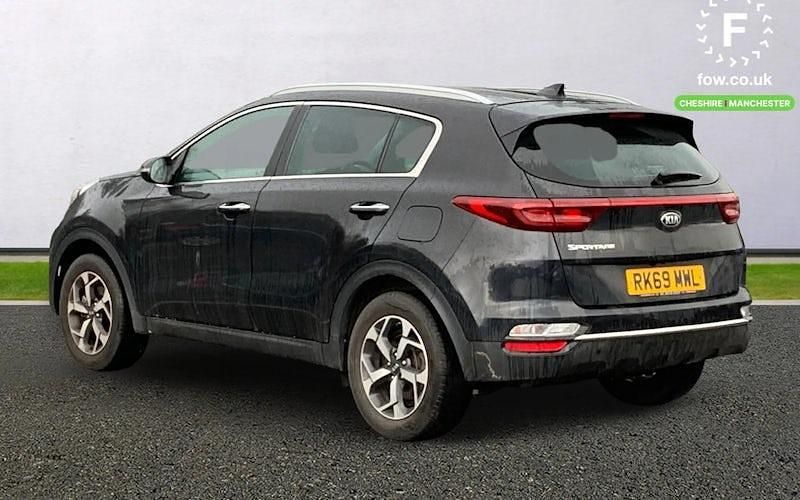 Used Kia Sportage 136 HP (100 kW) 2019 Black SUV