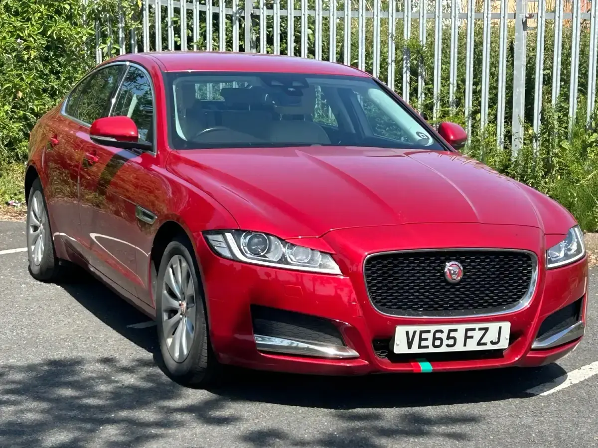 Used Jaguar XF Portfolio 2015 Red Sedan