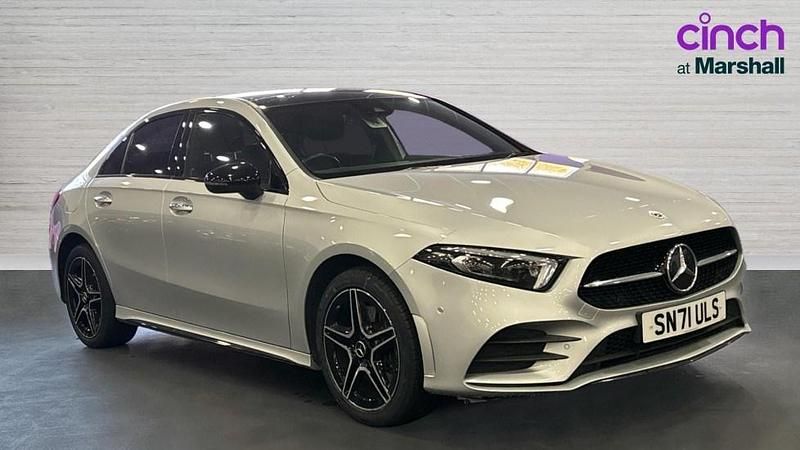 Silver Used 2021 Mercedes A250 AMG Line Premium Plus Sedan | £18,682 (Fair price) - Image 1/4