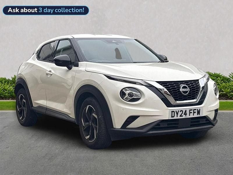 White Used 2024 Nissan Juke N-Connecta SUV | £16,269 (Fair price) - Image 1/4