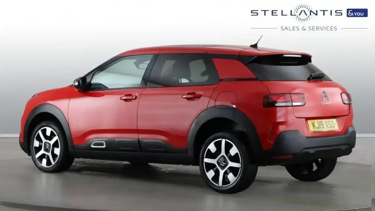 Used Citroën C4 Cactus Flair 99 HP (72 kW) 2019 Red Hatchback