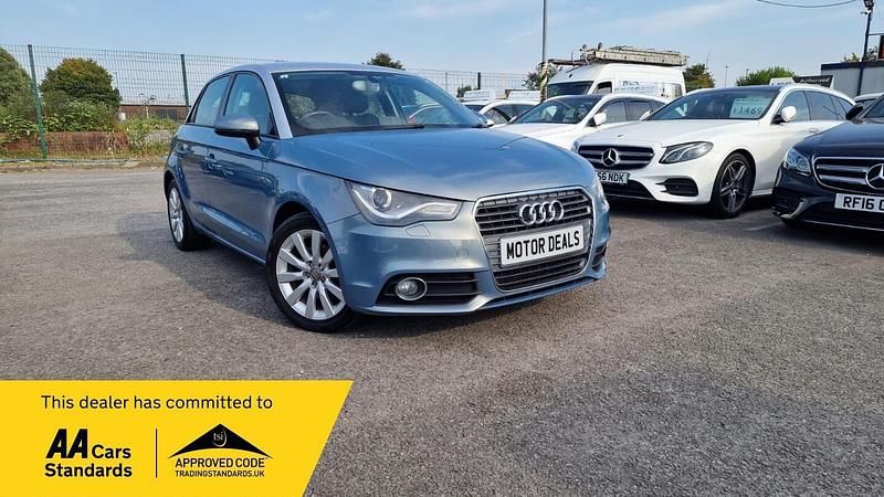 Blue Used 2013 Audi A1 Sportback Sport Hatchback | £7,395 (Super price) - Image 1/3