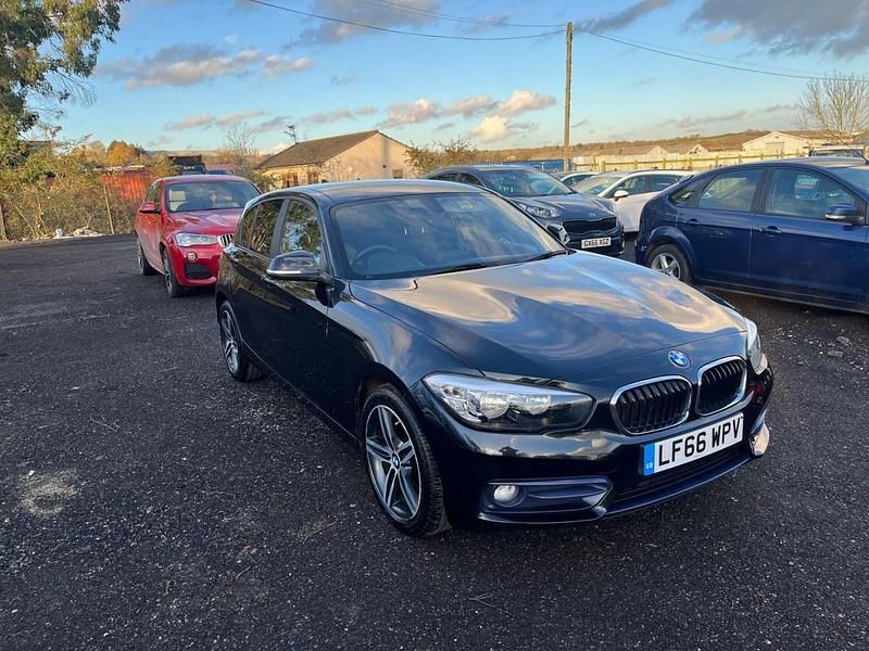 Black Used 2016 BMW 118 Sport Line Hatchback | £7,499 (Fair price) - Image 1/4