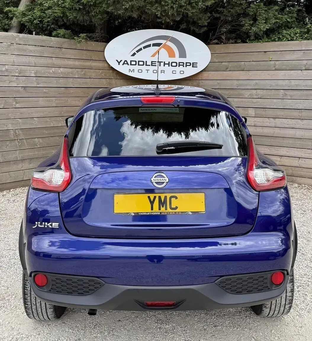 Used Nissan Juke Acenta 115 HP (84 kW) 2016 Blue SUV