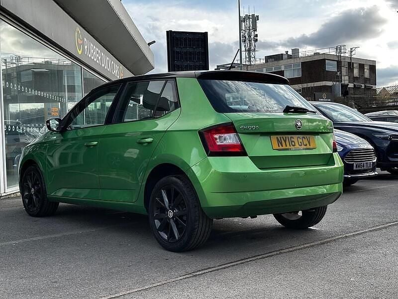 Used Skoda Fabia Colour Edition 2016 Green Hatchback