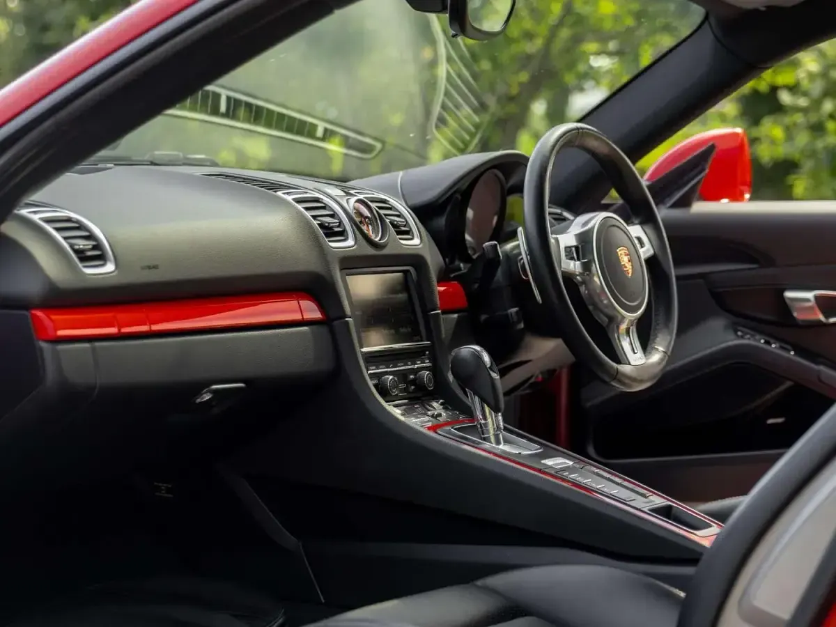 Used Porsche Cayman 2015 Red Coupe