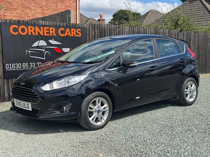 Used Ford Fiesta Zetec 2015 Black Hatchback