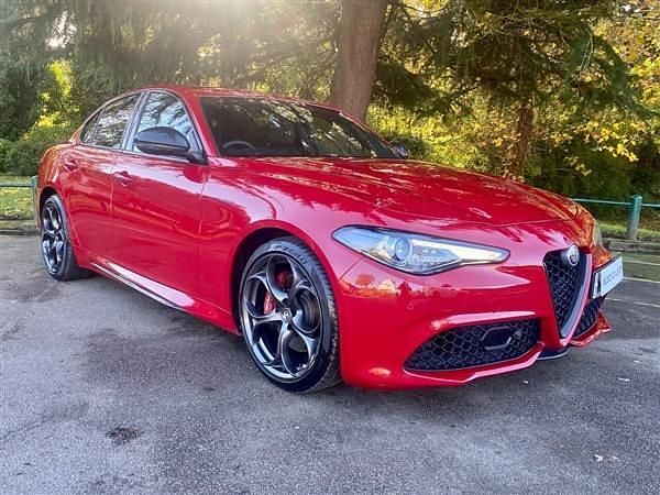 Red Used 2019 Alfa Romeo Giulia Veloce Sedan | £23,995 - Image 1/4