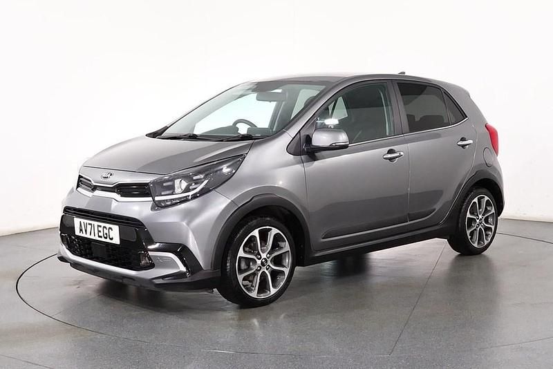 Used Kia Picanto X-Line 67 HP (49 kW) 2021 Grey Hatchback