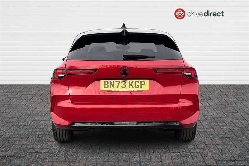 Used Vauxhall Astra S 130 HP (95 kW) 2023 Red Estate