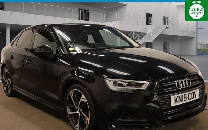 Black Used 2019 Audi A3 Black Edition Sedan | £13,700 (Good price) - Image 1/4
