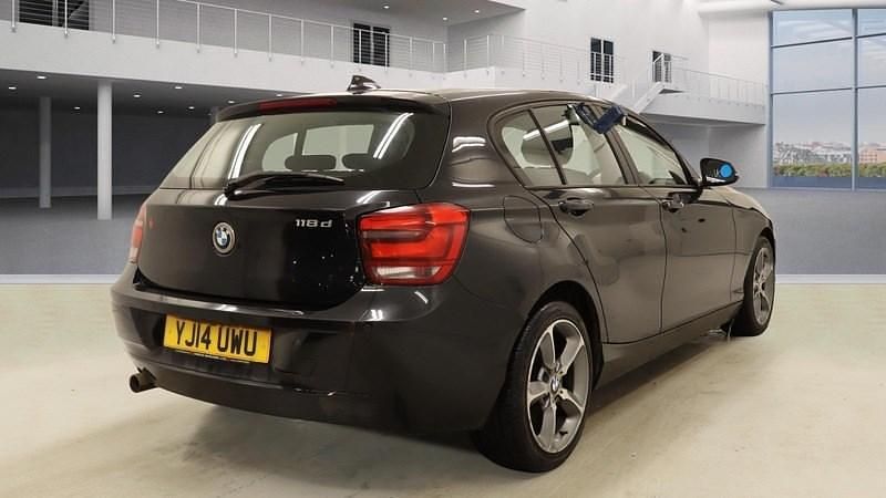 Used BMW 118 2014 Black Hatchback
