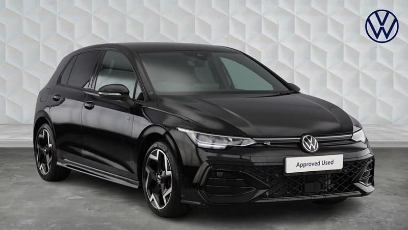 Used VW Golf VIII R-line 150 HP (110 kW) 2025 Black Hatchback