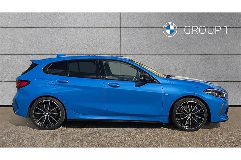 Used BMW M135 Shadowline 306 HP (225 kW) 2023 Misano blue Hatchback