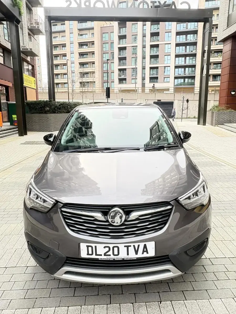 Used Vauxhall Crossland X Business Edition 130 HP (95 kW) 2020 Grey SUV