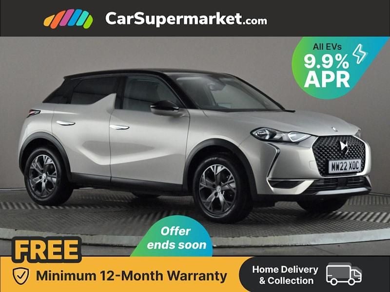 White Used 2022 DS Automobiles DS3 Crossback E-Tense Bastille SUV | £11,497 (Fair price) - Image 1/3