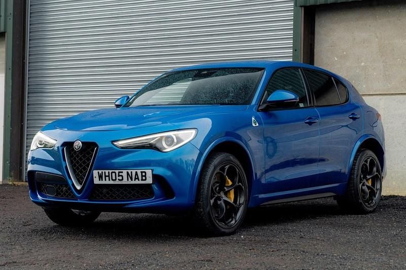 Blue Used 2019 Alfa Romeo Stelvio Quadrifoglio SUV | £34,000 (Good price) - Image 1/1