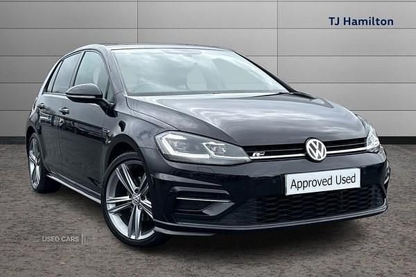 Used VW Golf VII R-line Edition 150 HP (110 kW) 2020 Black Hatchback