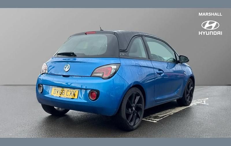 Used Vauxhall Adam 68 HP (50 kW) 2018 Blue Hatchback