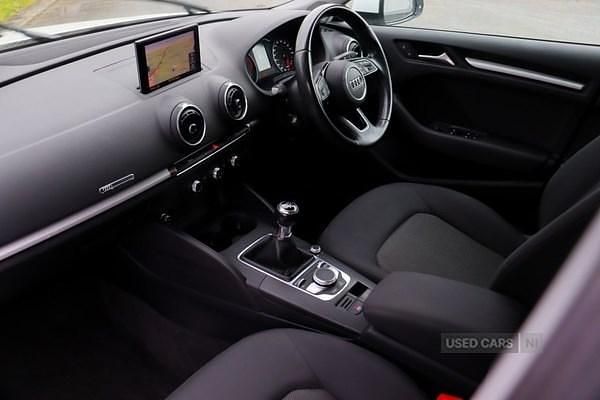 Used Audi A3 Design 116 HP (85 kW) 2018 White Sedan