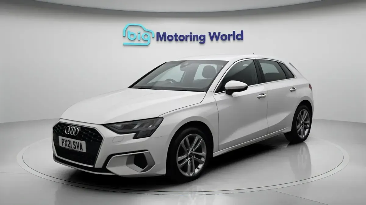 Used Audi A3 Sport 109 HP (80 kW) 2021 White Sedan