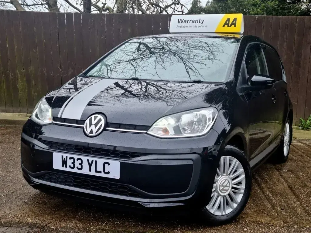 Used VW up! move up! 60 HP (44 kW) 2017 Black Hatchback