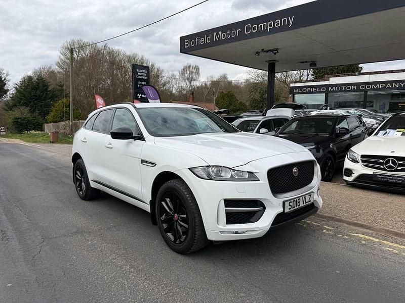 Used Jaguar F-Pace R-Sport 180 HP (132 kW) 2018 White SUV