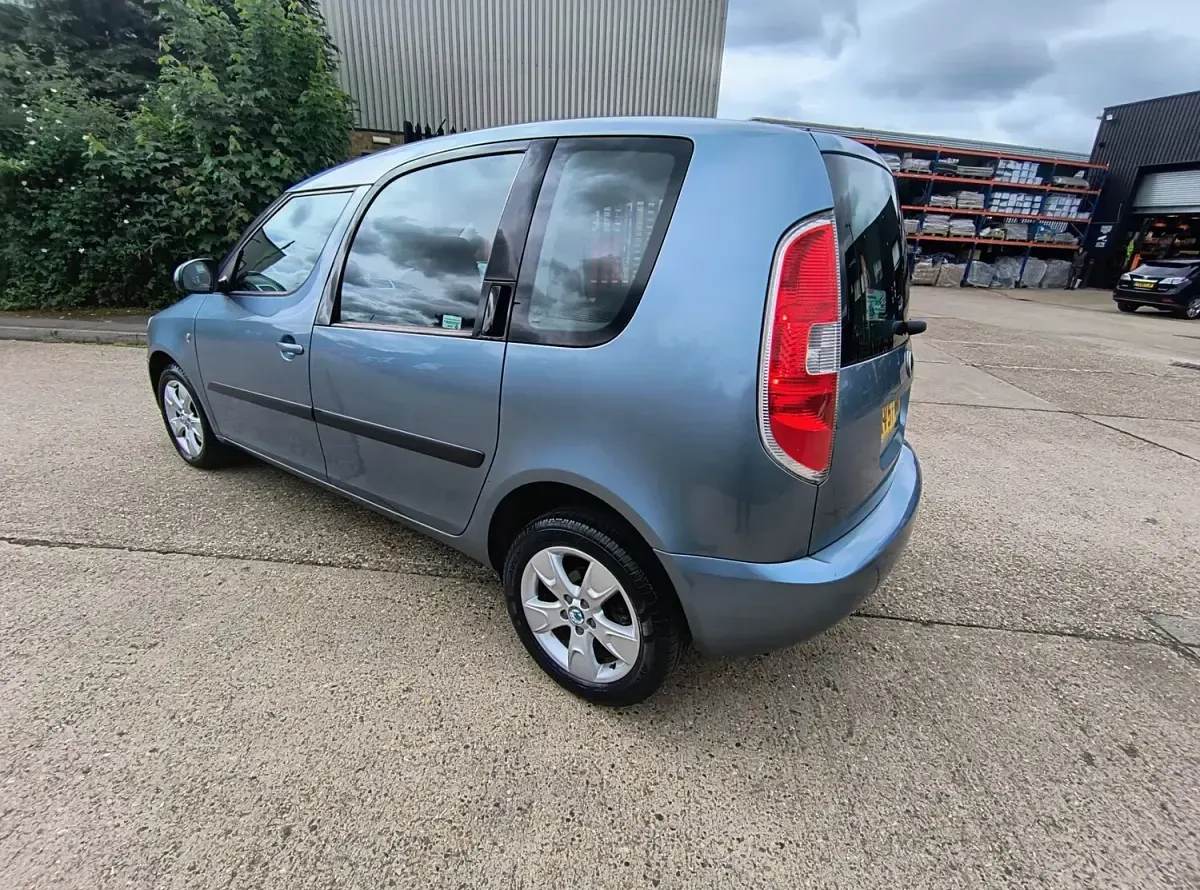 Used Skoda Roomster 105 HP (77 kW) 2007 Grey MPV