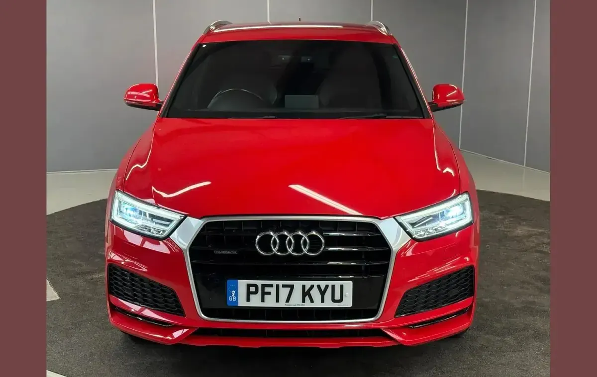 Used Audi Q3 S-Line 147 HP (108 kW) 2017 Red SUV