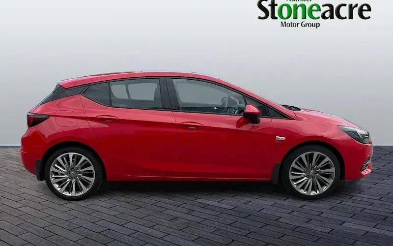 Used Vauxhall Astra SRi 145 HP (106 kW) 2020 Red Hatchback