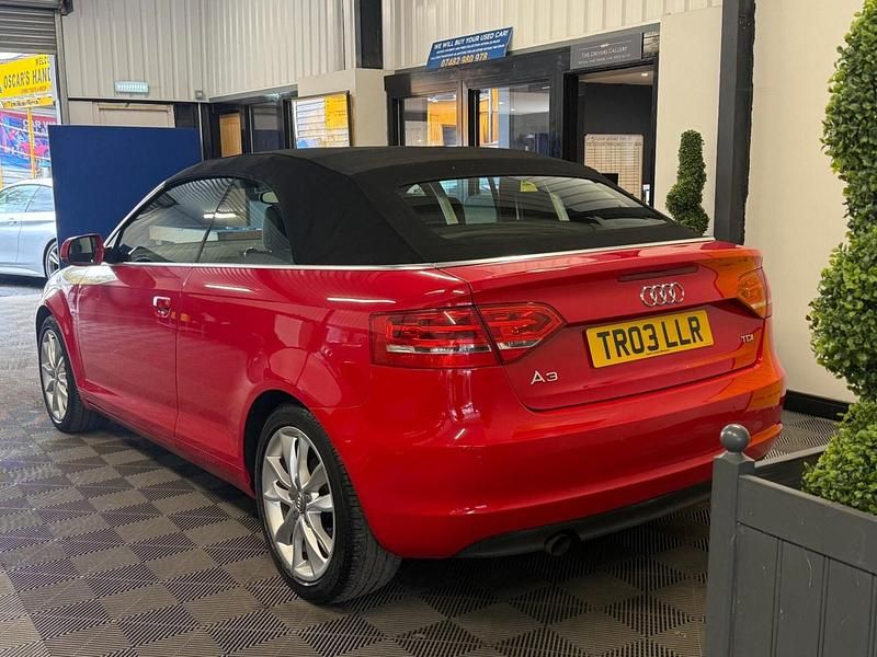 Used Audi A3 Cabriolet Sport 2013 Red Cabriolet