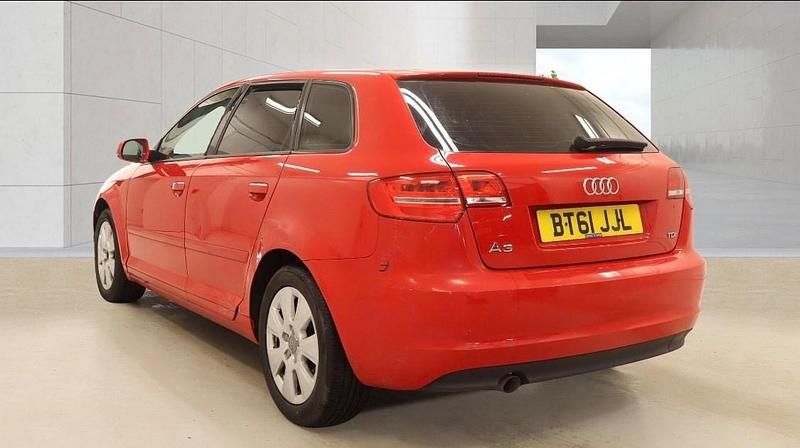 Used Audi A3 2011 Red Hatchback