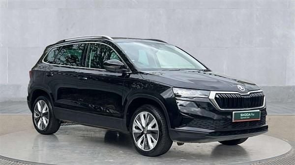Black Used 2024 Skoda Karoq SE L SUV | £22,100 (Fair price) - Image 1/4