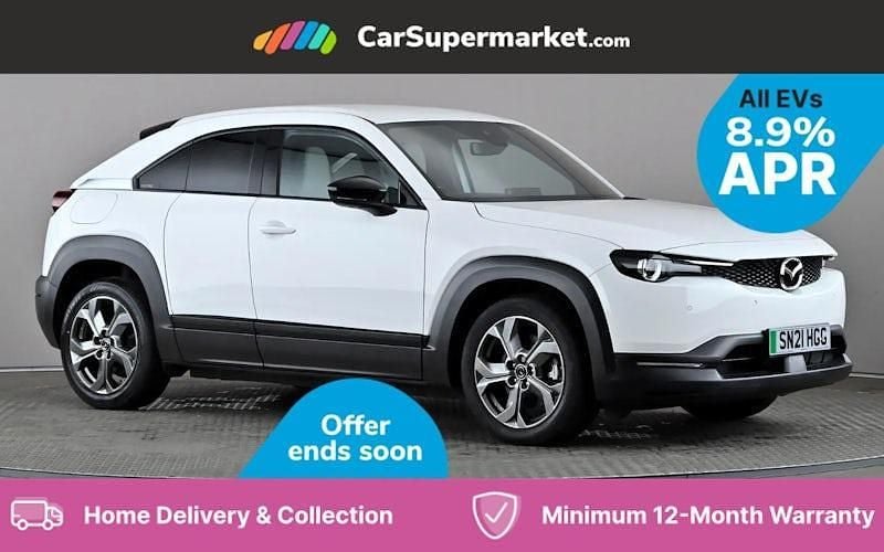 White Used 2020 Mazda MX30 Inclusive SUV | £11,197 (Fair price) - Image 1/3