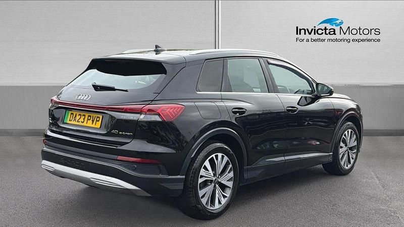 Used Audi Q4 e-tron Sport 150 kW (204 HP) 2023 Black SUV