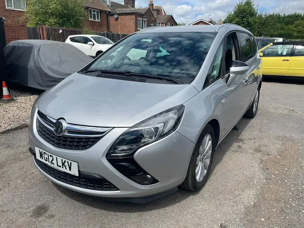 Used Vauxhall Zafira Tourer 2012 Silver MPV
