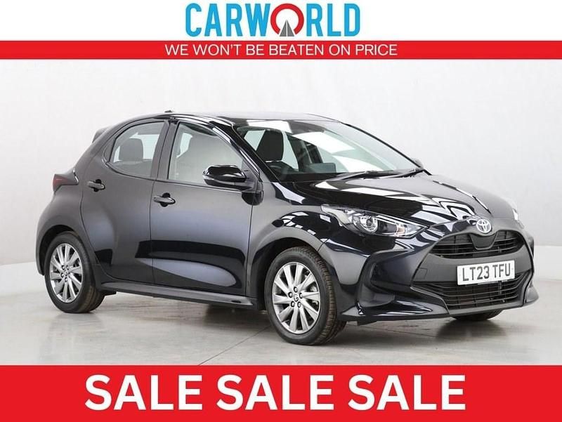 Black Used 2023 Toyota Yaris Hatchback | £16,400 (Super price) - Image 1/3
