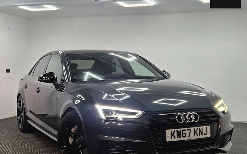 Used Audi A4 Black Edition 190 HP (139 kW) 2018 Grey Sedan