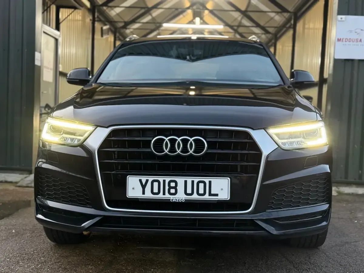 Used Audi Q3 S-Line 150 HP (110 kW) 2018 Black SUV