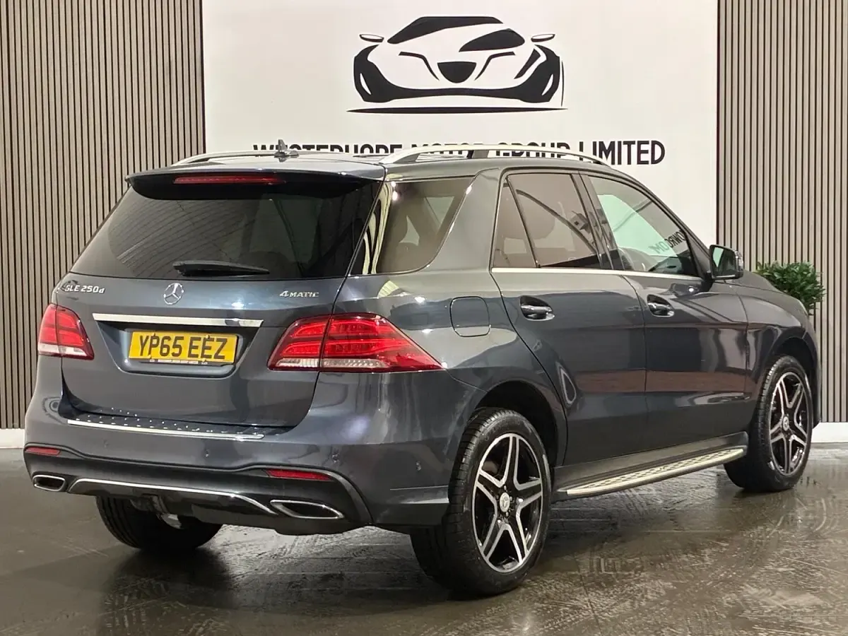 Used Mercedes GLE250 AMG Line Premium 204 HP (150 kW) 2015 Grey SUV