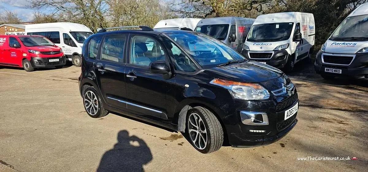 Used Citroën C3 Picasso Platinum 108 HP (79 kW) 2015 Black MPV