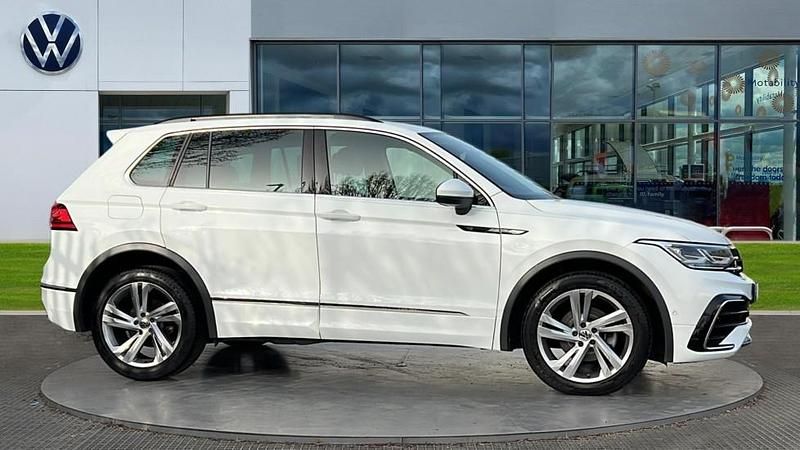 Used VW Tiguan R-line Edition 150 HP (110 kW) 2023 White SUV